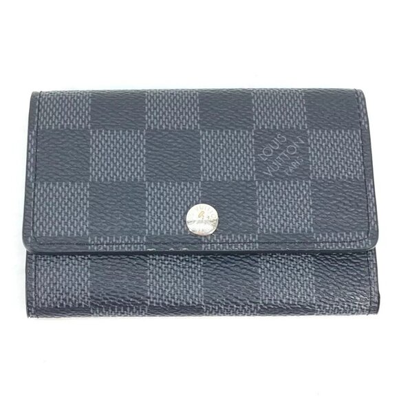 LOUIS VUITTON Damier Graphite Multicles 6 6-Ring Key Key Case - Picture 1 of 15